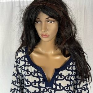 Old Navy Navy/White Tunic